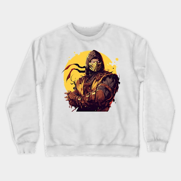 scorpion Crewneck Sweatshirt by peterdoraki